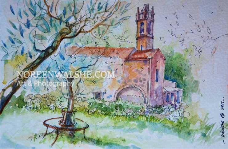Church In Montereggione - Tuscany